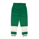 Green Polyester Mesh Jogger Track Pants