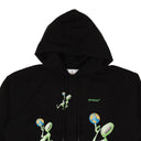 Off-White C/O Virgil Abloh All Over Logo Print Jacket - Green