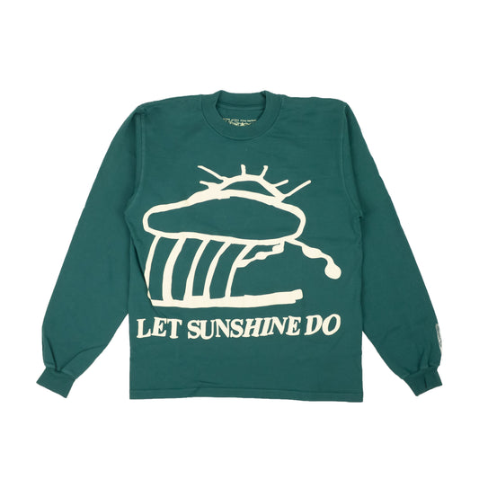 Cactus Plant Flea Market Let Sunshine Do Tee - Teal