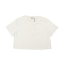 Opening Ceremony Blank Oc Cropped T-Shirt - Chalk