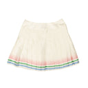 Casablanca Tennis Skirt Tennis Club Club Icon - White
