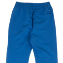 Blue Cotton Pintuck Relax Fit Track Pants