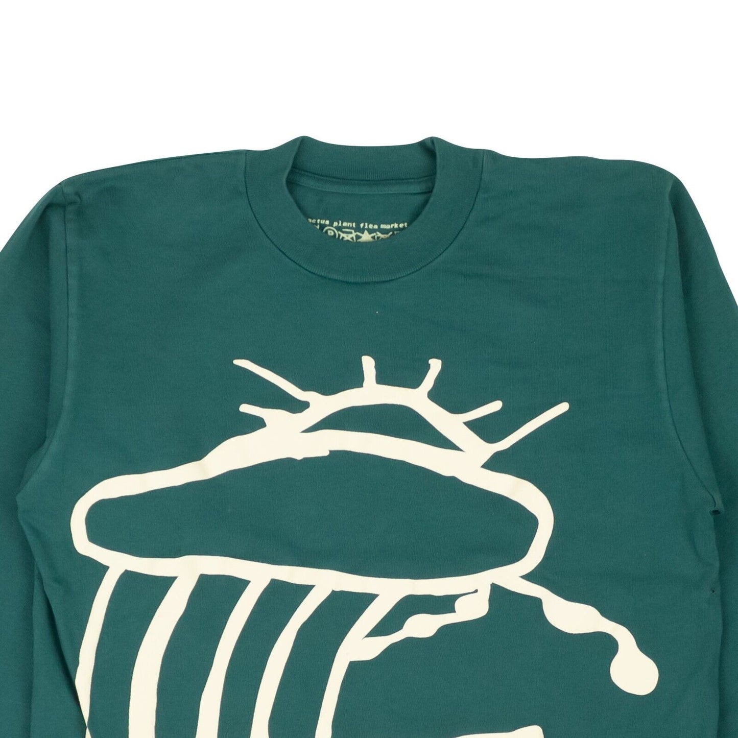 Cactus Plant Flea Market Let Sunshine Do Tee - Teal