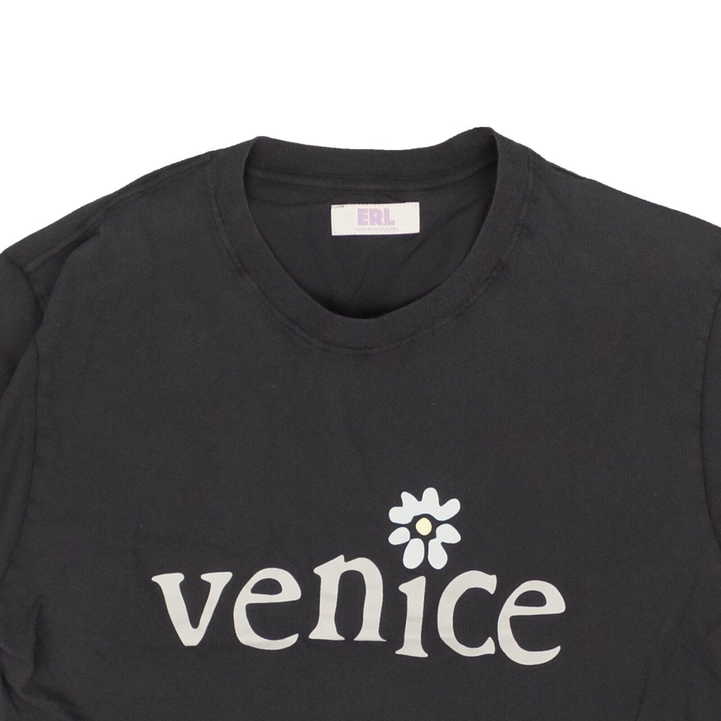 Erl Venice Print T-Shirt - Black