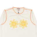 Opening Ceremony Ls Flower Tee - White