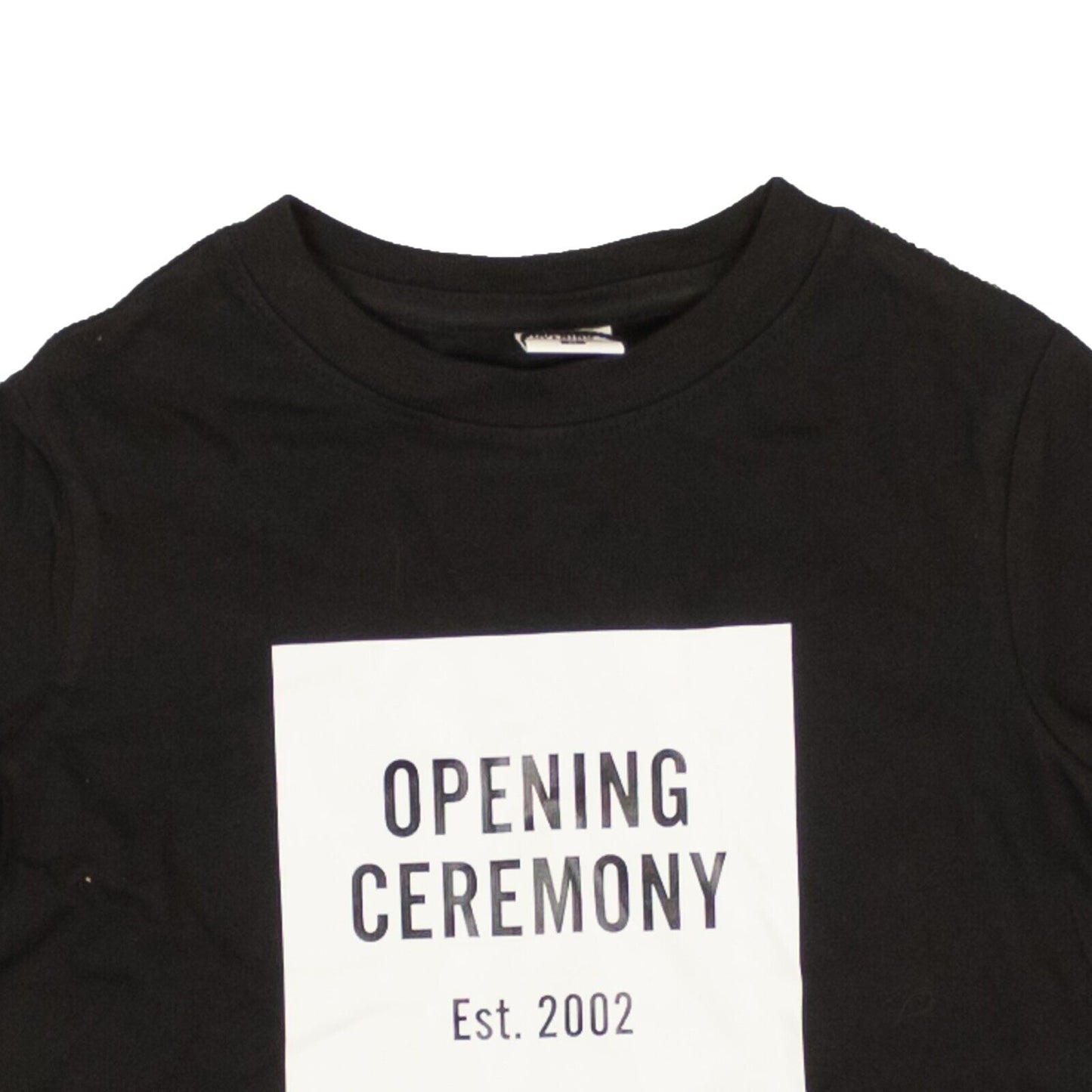 Opening Ceremony Mini Logo Tee - Black