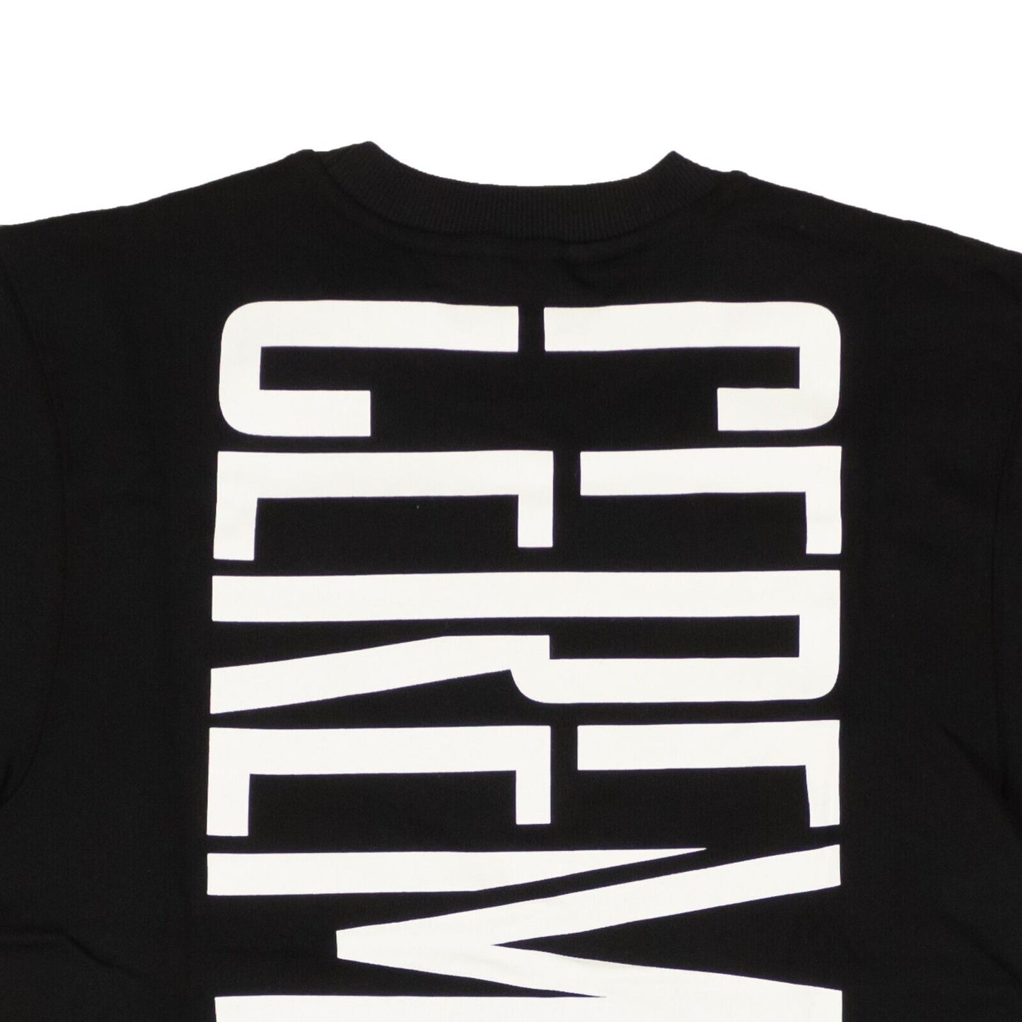 Opening Ceremony Stretch Logo Cut-Off Sweatshirt - Black