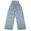 Opening Ceremony Smocked Printed Pull On Pant - Blue/Leopard