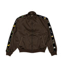 Brown SKA Line Jam Zip-Up Track Jacket