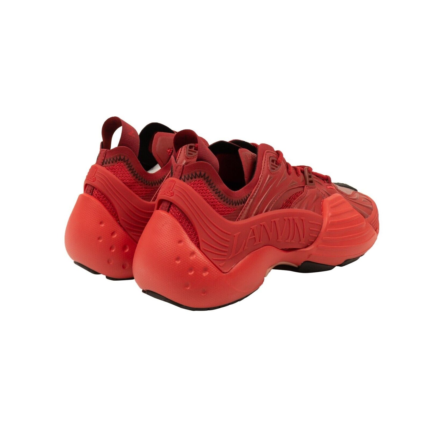 Red Flash X Low Top Athletic Sneakers