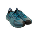 Turqouise Blue Flash X Low Top Athletic Sneakers