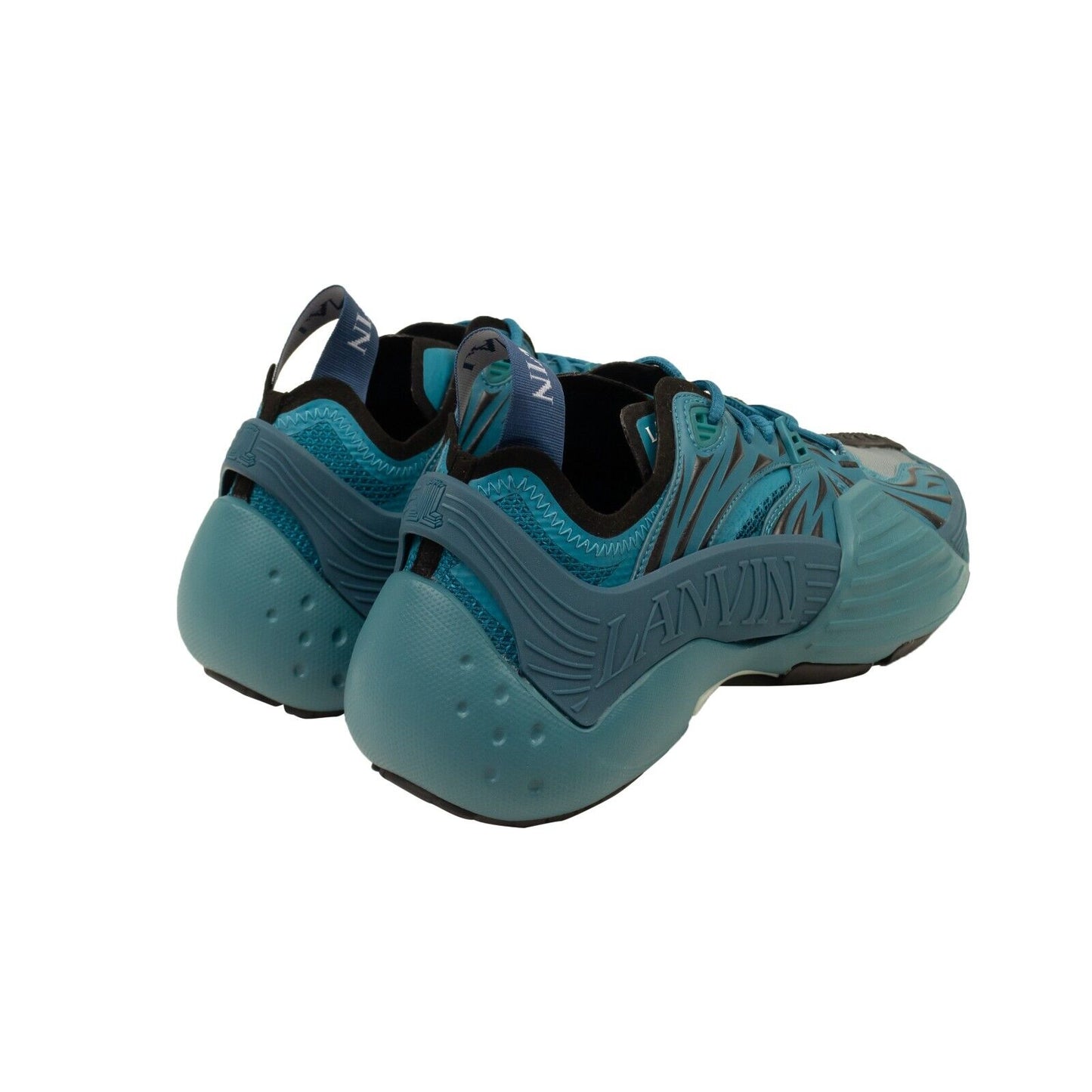 Turqouise Blue Flash X Low Top Athletic Sneakers