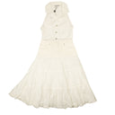 Opening Ceremony Tiered Ruffle Dress - White