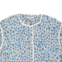 Opening Ceremony Printed Quilted Jacket - Blue/Leopard