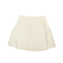 Opening Ceremony Eyelet Mini Skirt - White