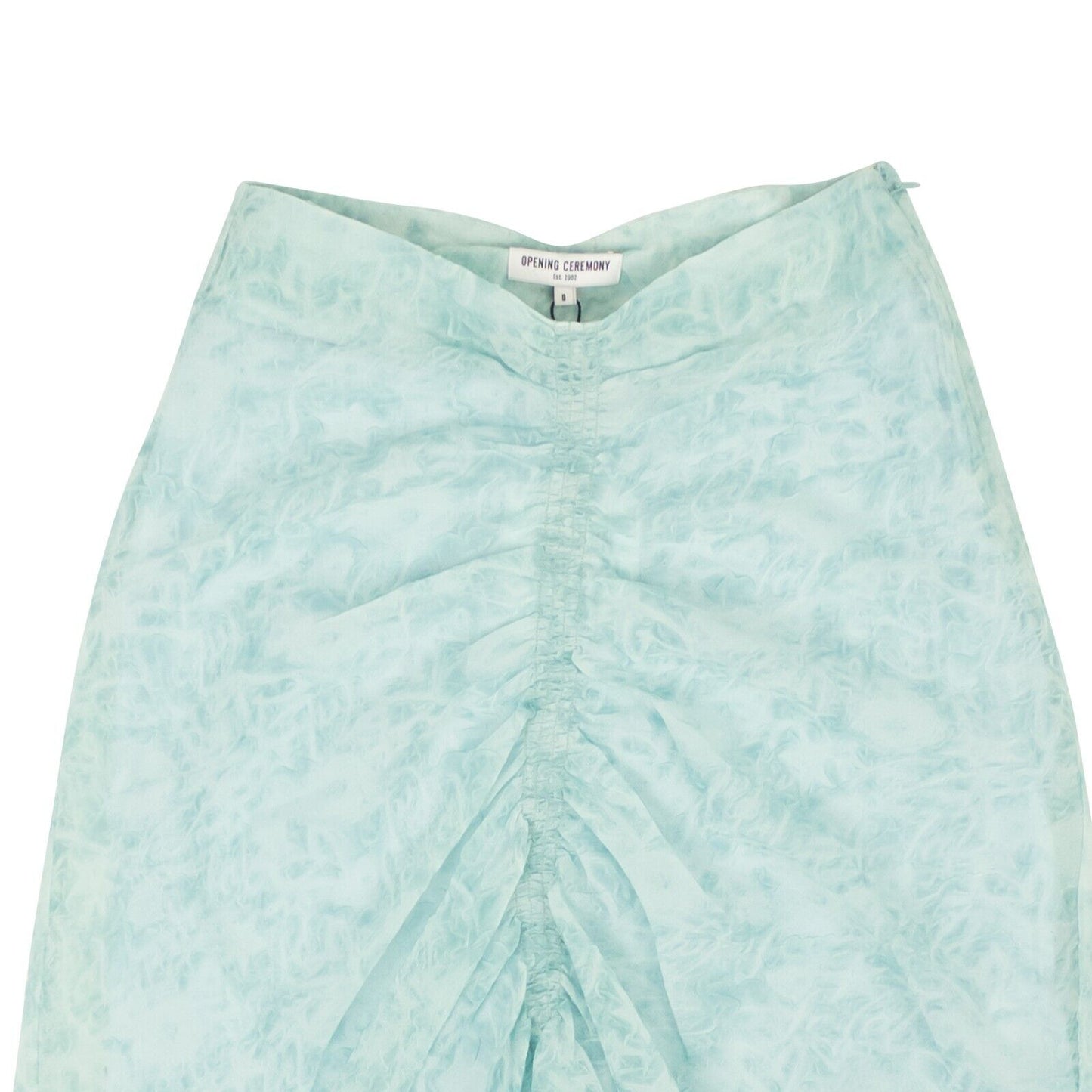 Opening Ceremony Crinkle Skirt - Blue