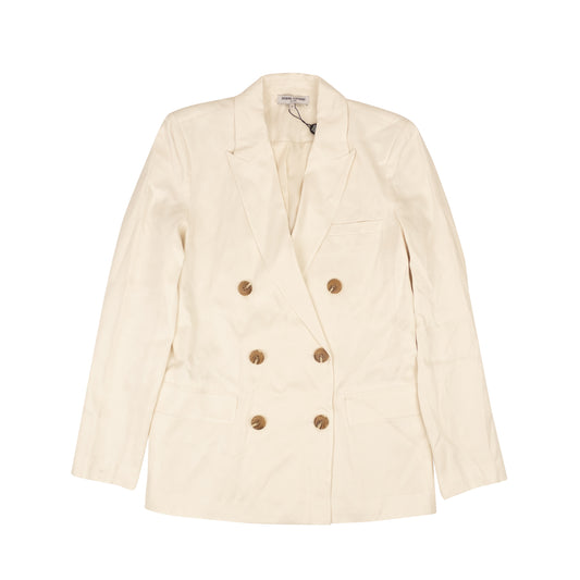 Opening Ceremony Double Breasted Blazer - Eggshell