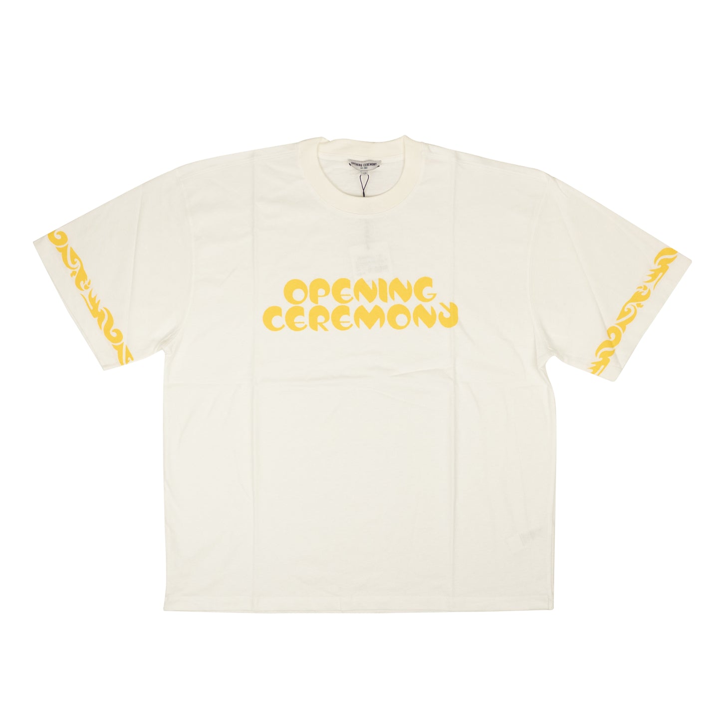 Opening Ceremony S/S Unisex Oversized Seasonal Tee - White