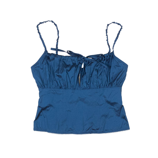 Opening Ceremony Stretchy Baby Ruched Top - Navy