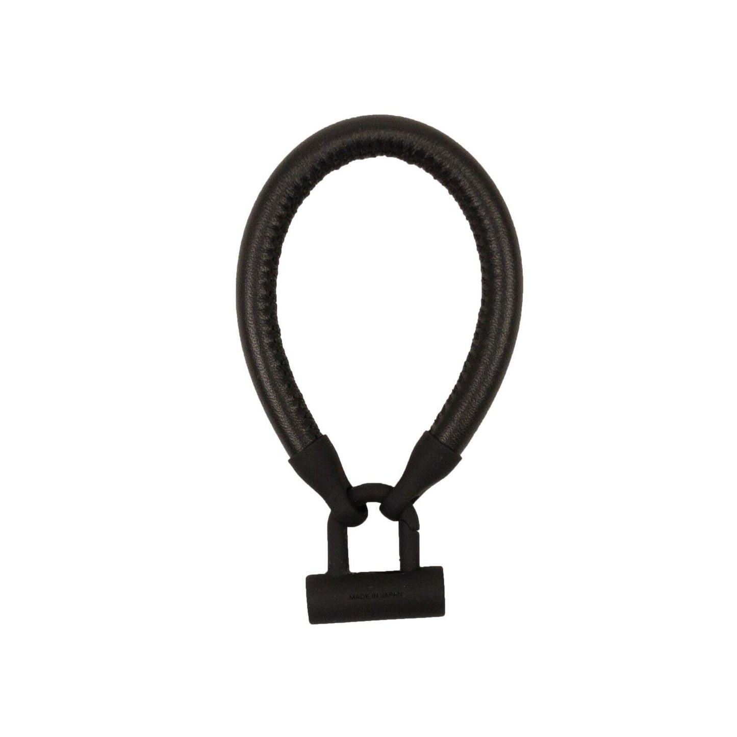 Ambush Bike Lock Leather Bracelet - Black