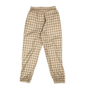 Opening Ceremony Plaid Nylon Jog Pant - Khaki