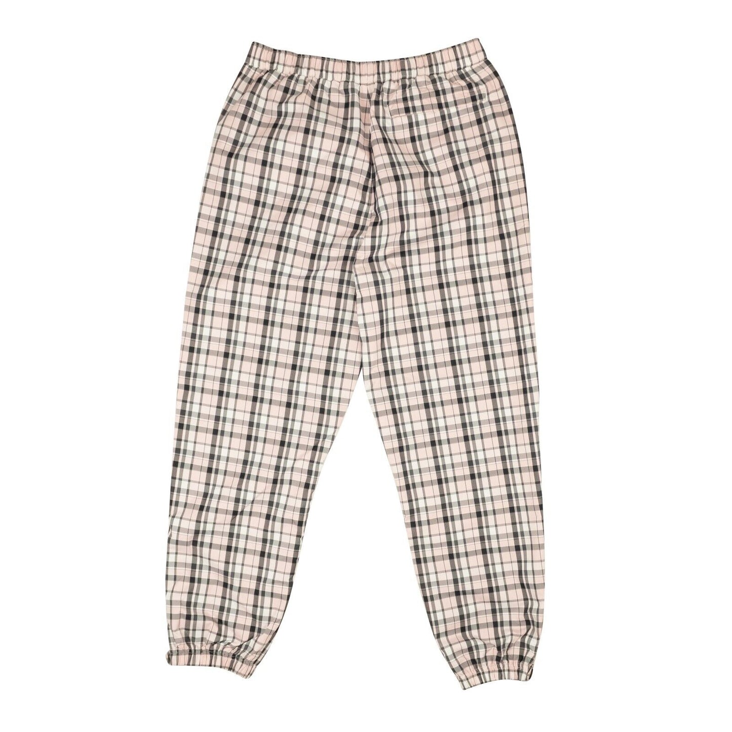 Opening Ceremony Plaid Nylon Jog Pant - Pink