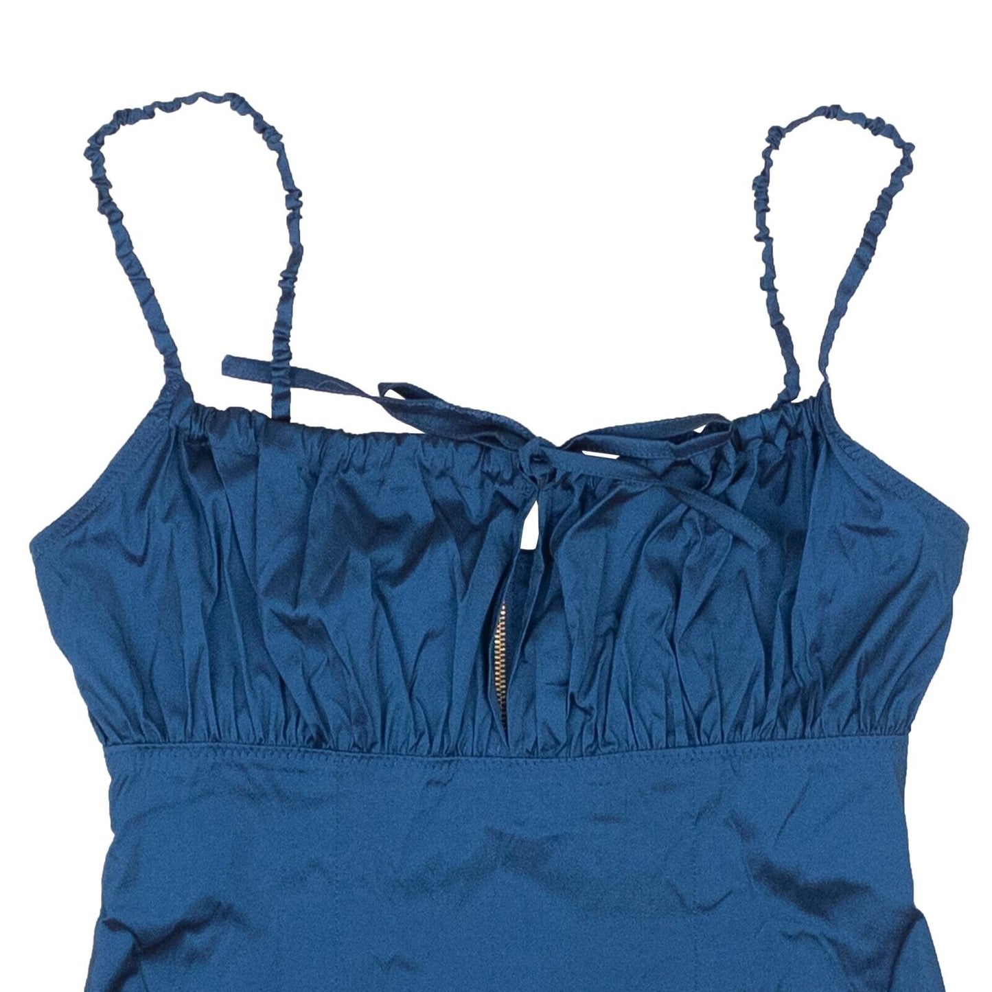 Opening Ceremony Stretchy Baby Ruched Top - Navy