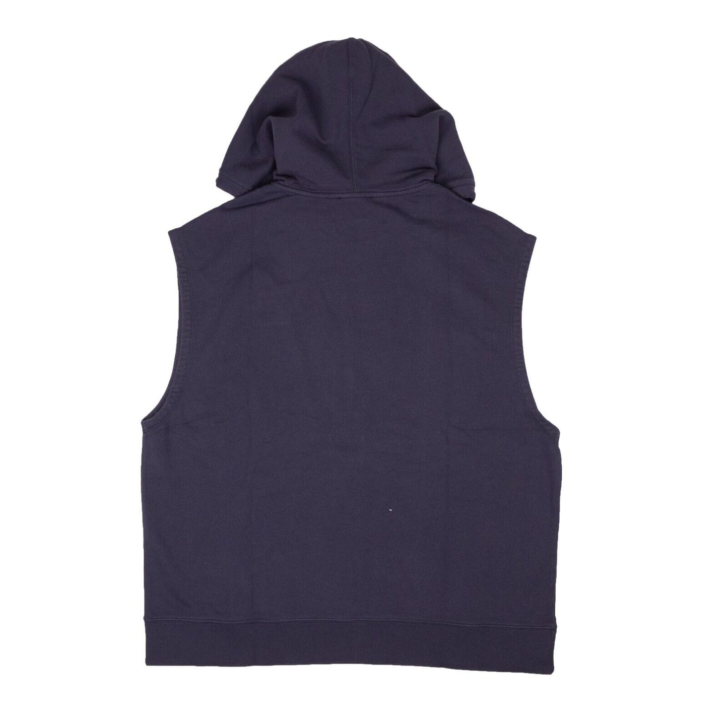 Opening Ceremony Unisex Cut Off Hoodie - Navy