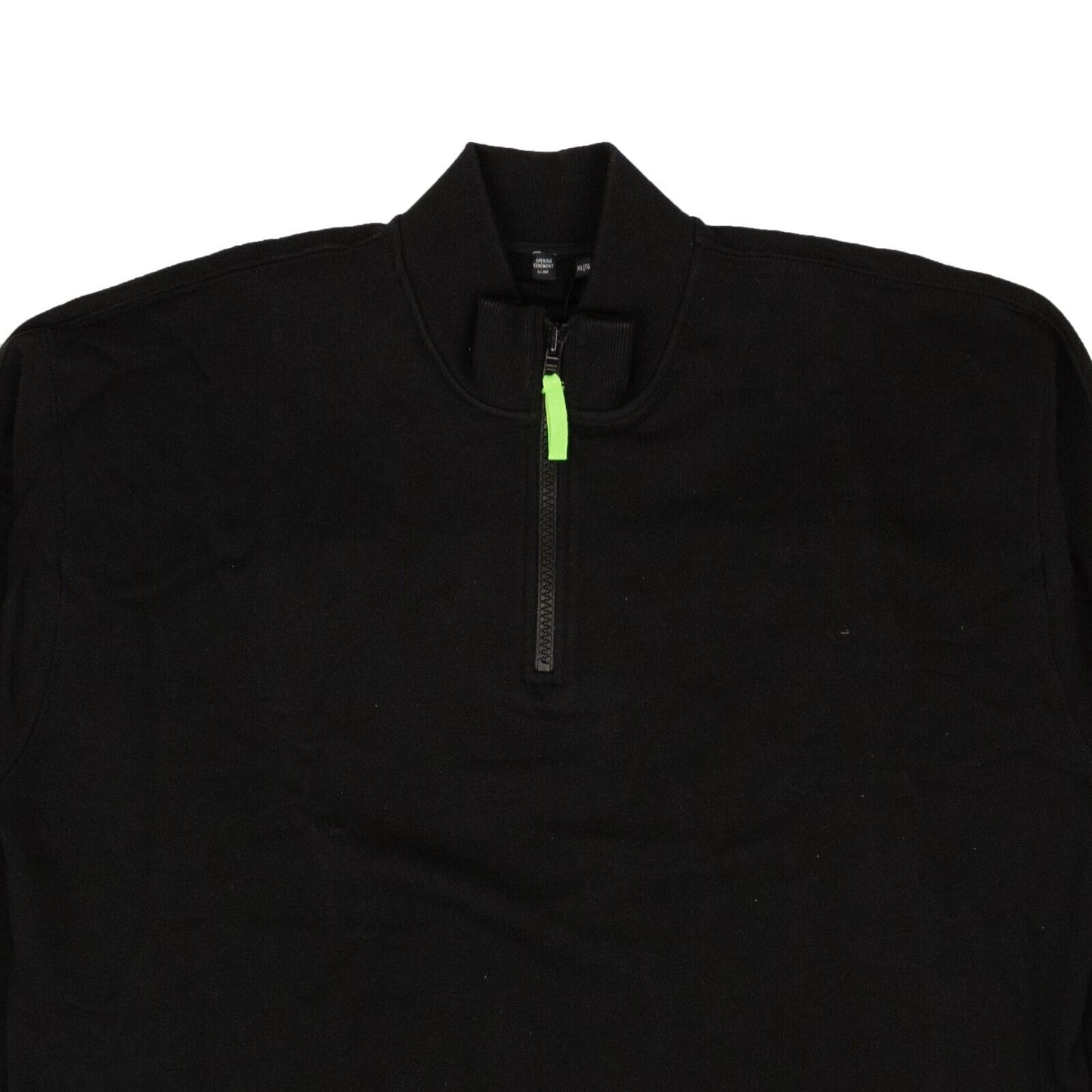 Opening Ceremony Unisex Back Zip Sweatshirt - Black