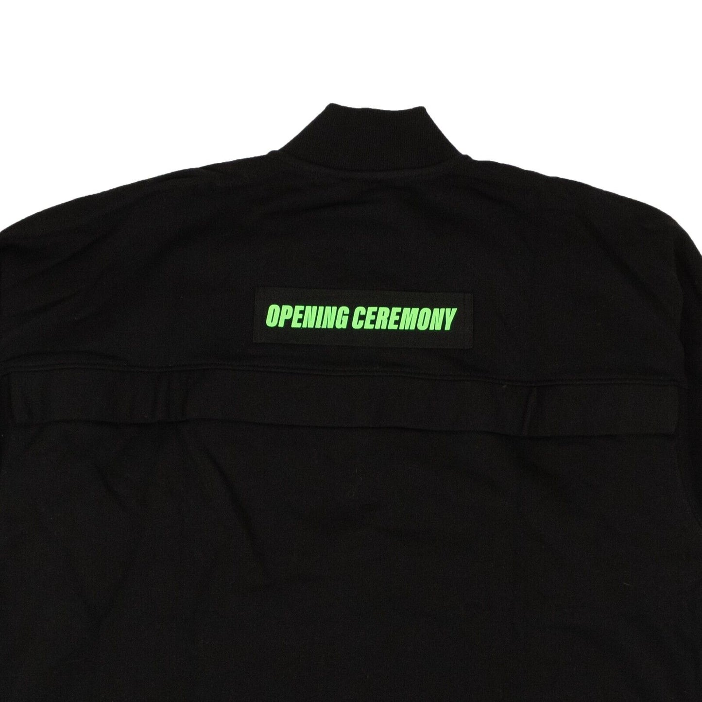 Opening Ceremony Unisex Back Zip Sweatshirt - Black