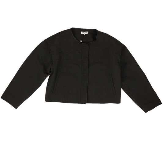 Opening Ceremony Solid Quilted Jacket - Black