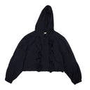 Opening Ceremony Ruffle Windbreaker - Navy