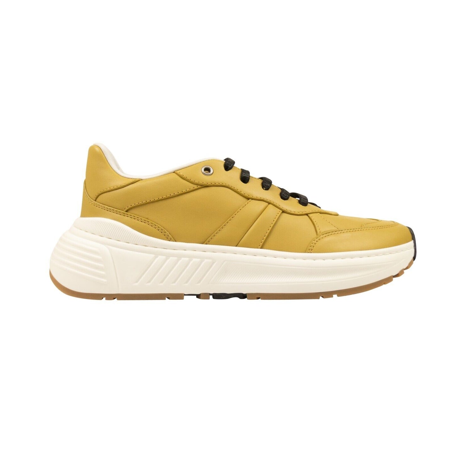 Butterscotch Calf Leather Tennis Sneakers