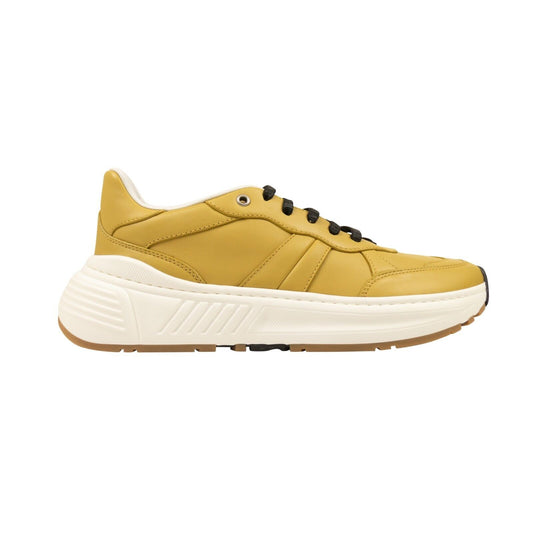 Butterscotch Calf Leather Tennis Sneakers