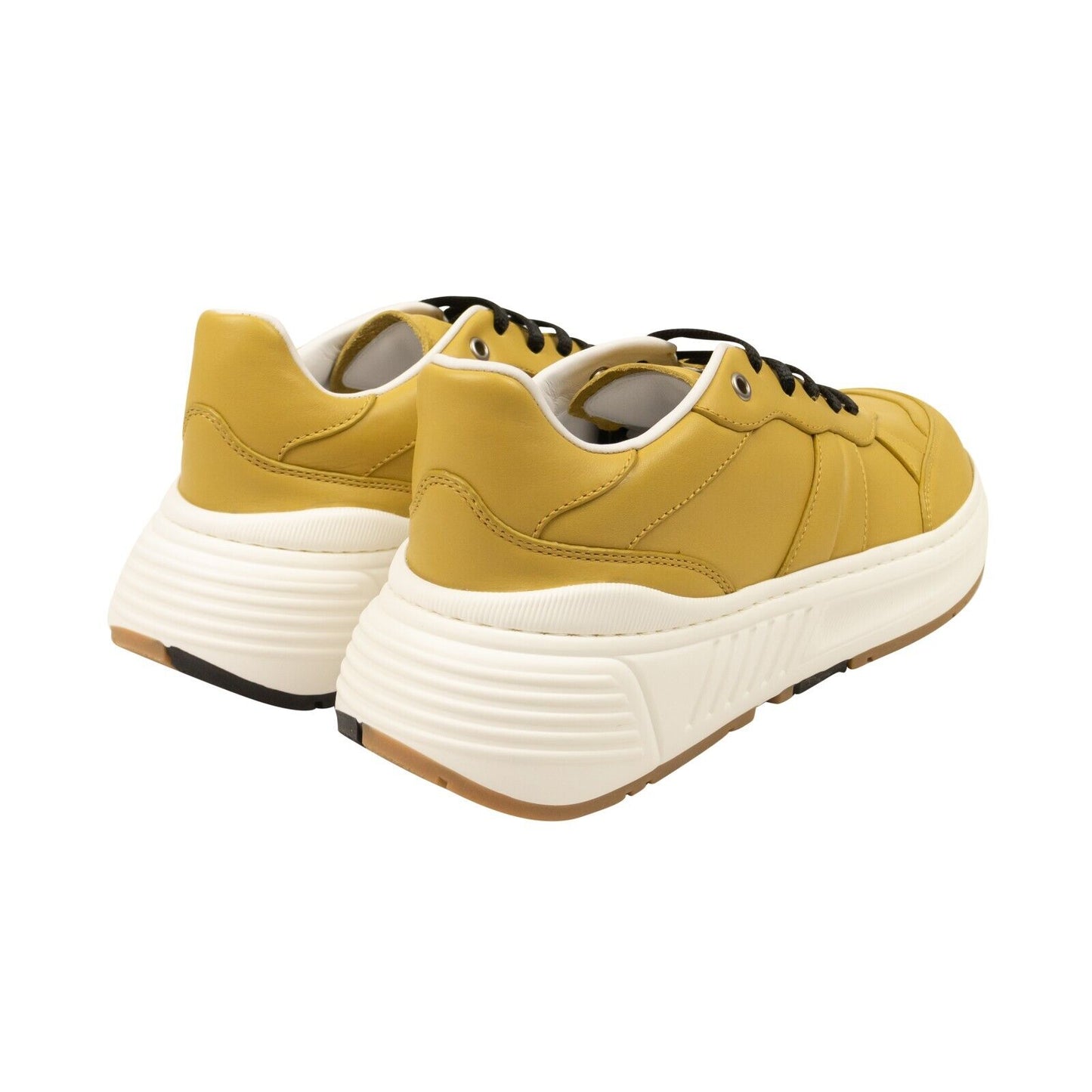 Butterscotch Calf Leather Tennis Sneakers