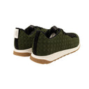 Khaki Green Intrecciato Athletic Sneakers