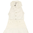 Opening Ceremony Tiered Ruffle Dress - White