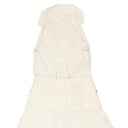 Opening Ceremony Tiered Ruffle Dress - White