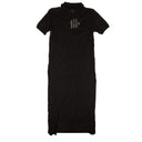 Opening Ceremony Ruffle Pointelle Polo Dress - Black