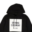 Opening Ceremony Torch Unisex Box Logo Hoodie - Black