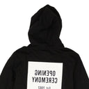 Opening Ceremony Torch Unisex Box Logo Hoodie - Black