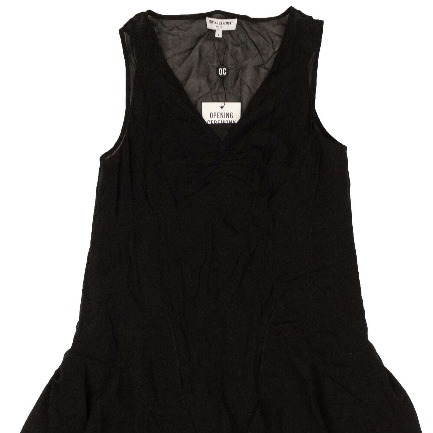 Opening Ceremony Chiffon Dress - Black