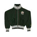 Rhude Ribbed Track Jacket - Forest