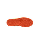 White And Orange Leather Rhecess Low Sneakers