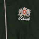 Rhude Ribbed Track Jacket - Forest