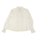 Opening Ceremony L/S Smocked Blouse - White