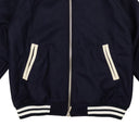 NWT RHUDE Navy Wool Boys Signature Bomber Jacket