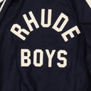 NWT RHUDE Navy Wool Boys Signature Bomber Jacket