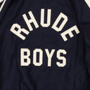 NWT RHUDE Navy Wool Boys Signature Bomber Jacket
