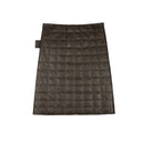 NWT BOTTEGA VENETA Chocolate Brown Checkered Leather Skirt